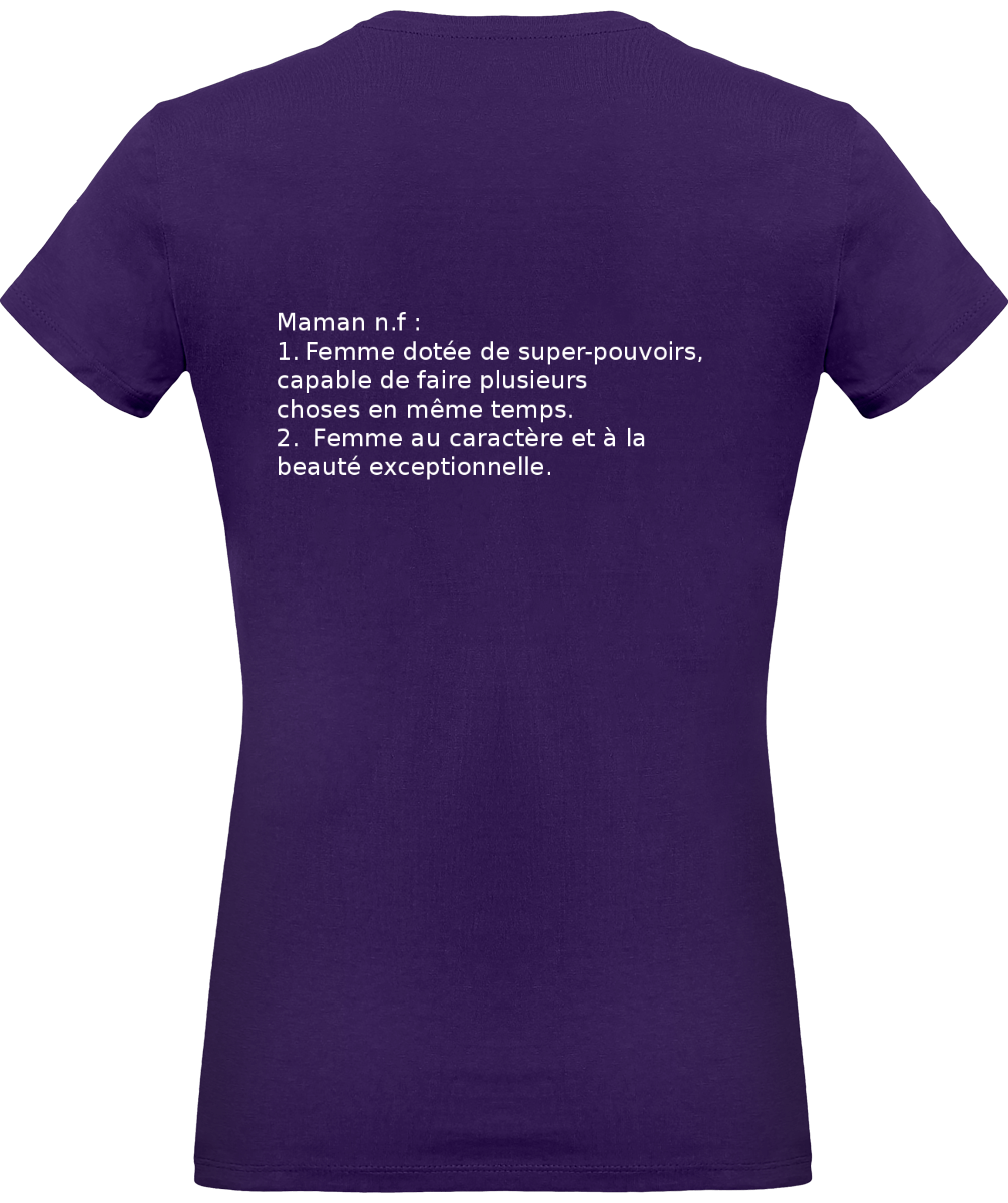 T-shirt Femme 180g - "Mamounette d'amour"