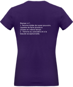 Load image into Gallery viewer, T-shirt Femme 180g - &quot;Mamounette d&#39;amour&quot;
