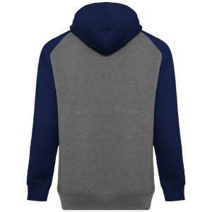 Sweat-shirt Sport à capuche bicolore