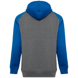 Sweat-shirt Sport à capuche bicolore