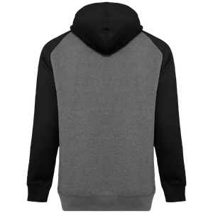 Sweat-shirt Sport à capuche bicolore