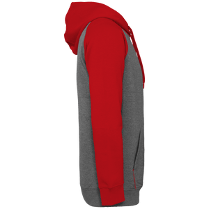 Sweat-shirt Sport à capuche bicolore