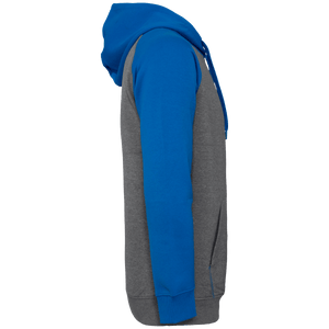 Sweat-shirt Sport à capuche bicolore