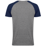 Charger l&#39;image dans la galerie, Tee Shirt triblend bicolore sport
