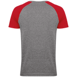 Charger l&#39;image dans la galerie, Tee Shirt triblend bicolore sport
