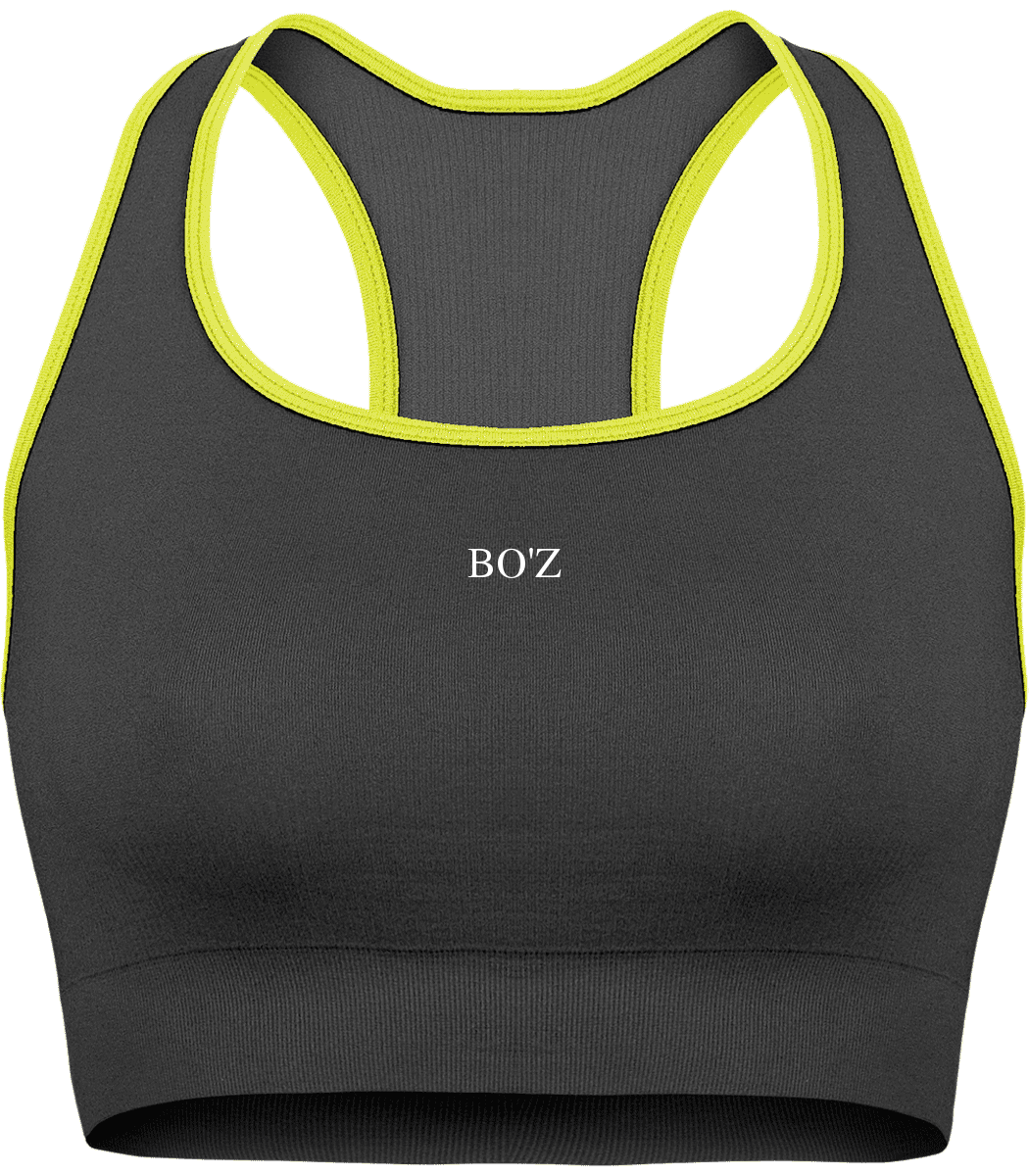 Brassière sport sans couture