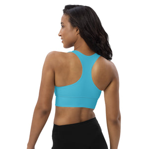 Brassière de sport longue - Bright Summer Sky