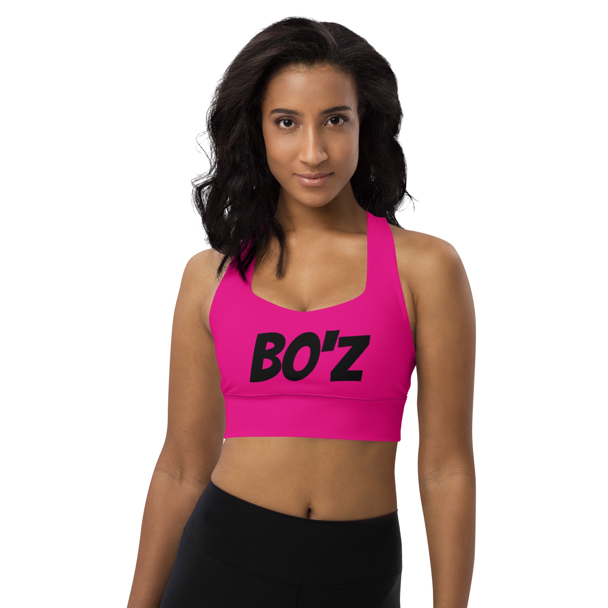 Brassière de sport longue - Medium Violet Red