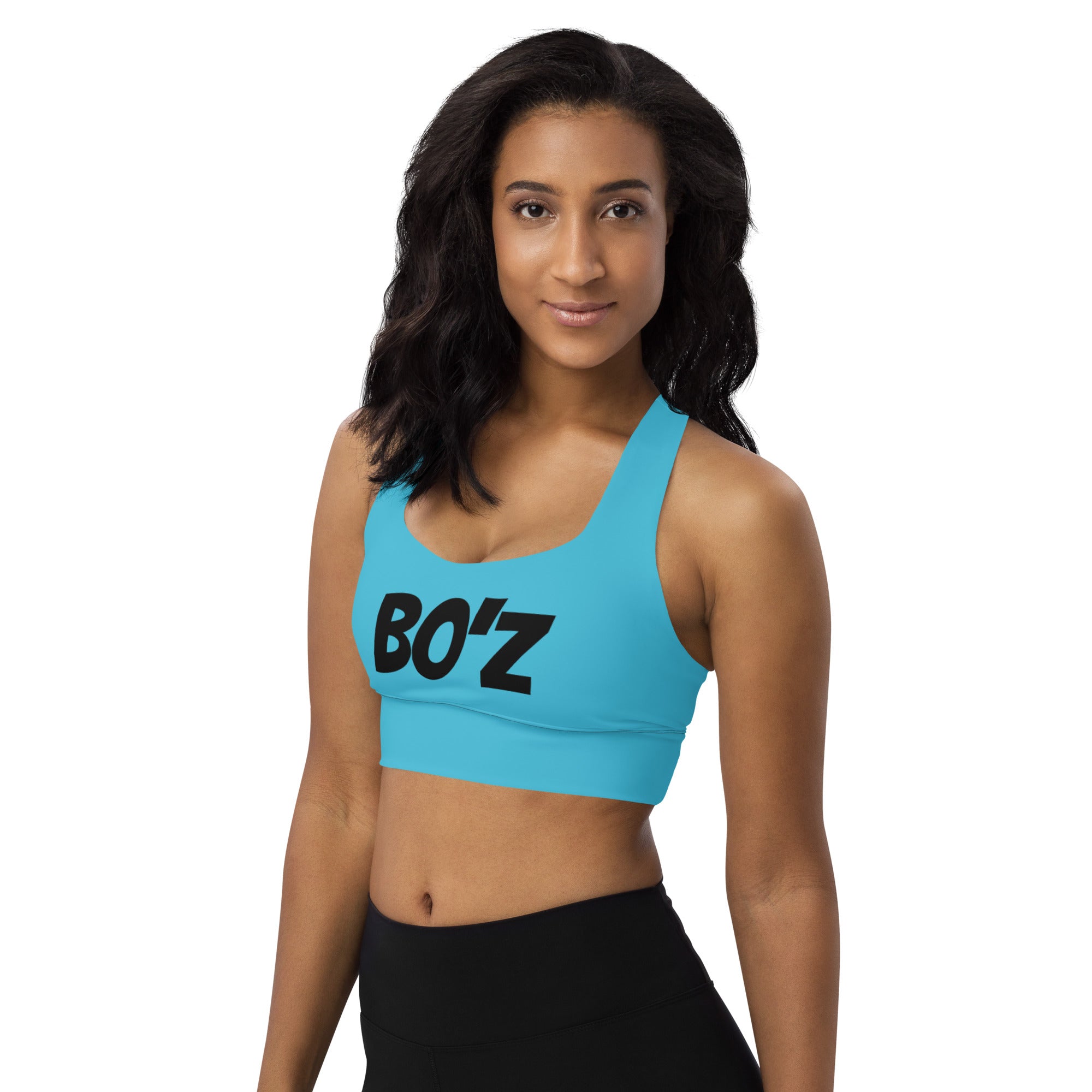 Brassière de sport longue - Bright Summer Sky