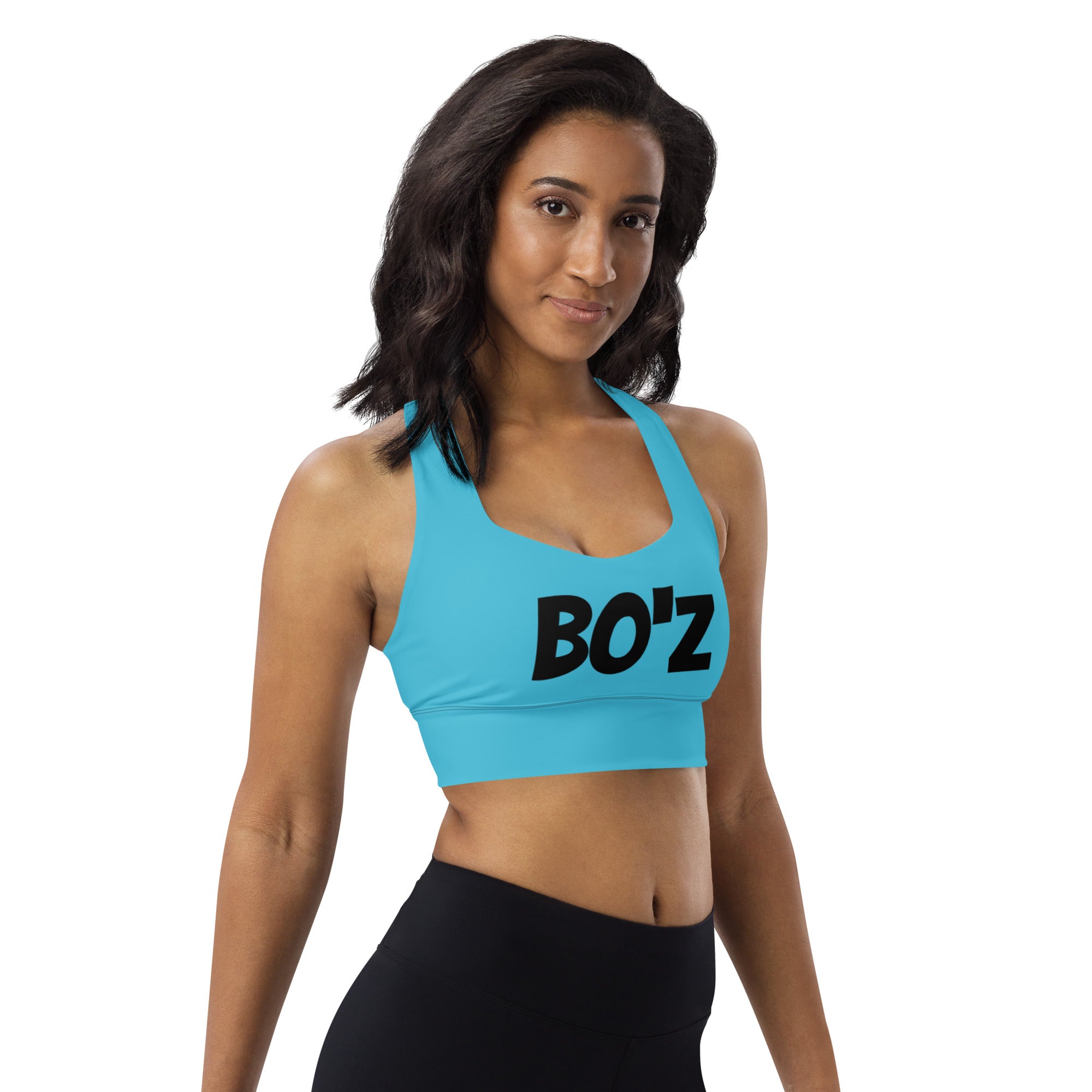 Brassière de sport longue - Bright Summer Sky