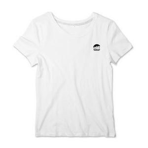 Tee shirt col rond blanc