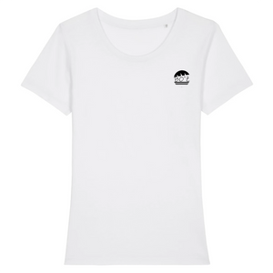 Tee shirt col rond blanc