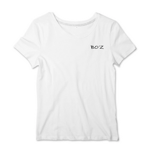 Tee shirt col rond blanc