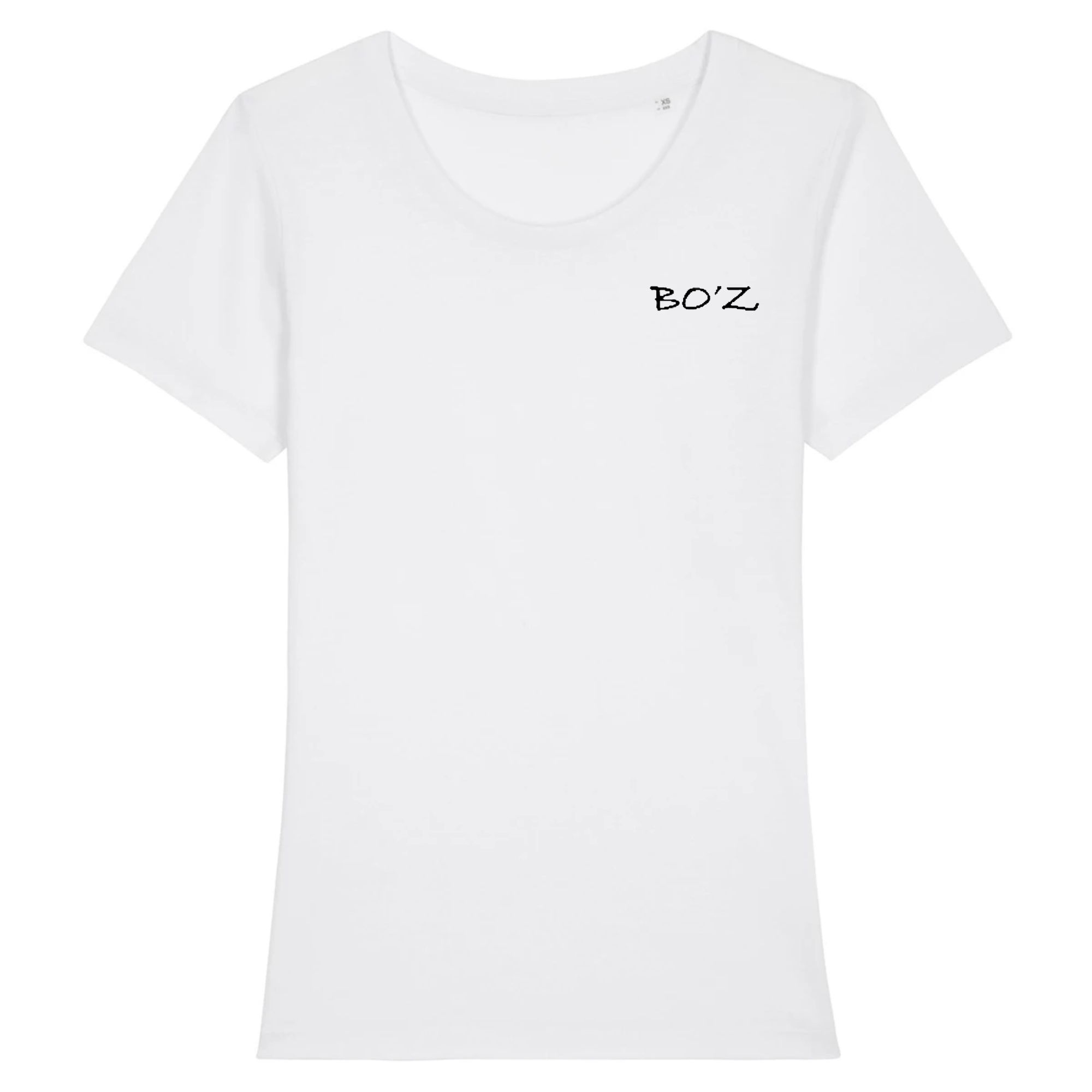 Tee shirt col rond blanc