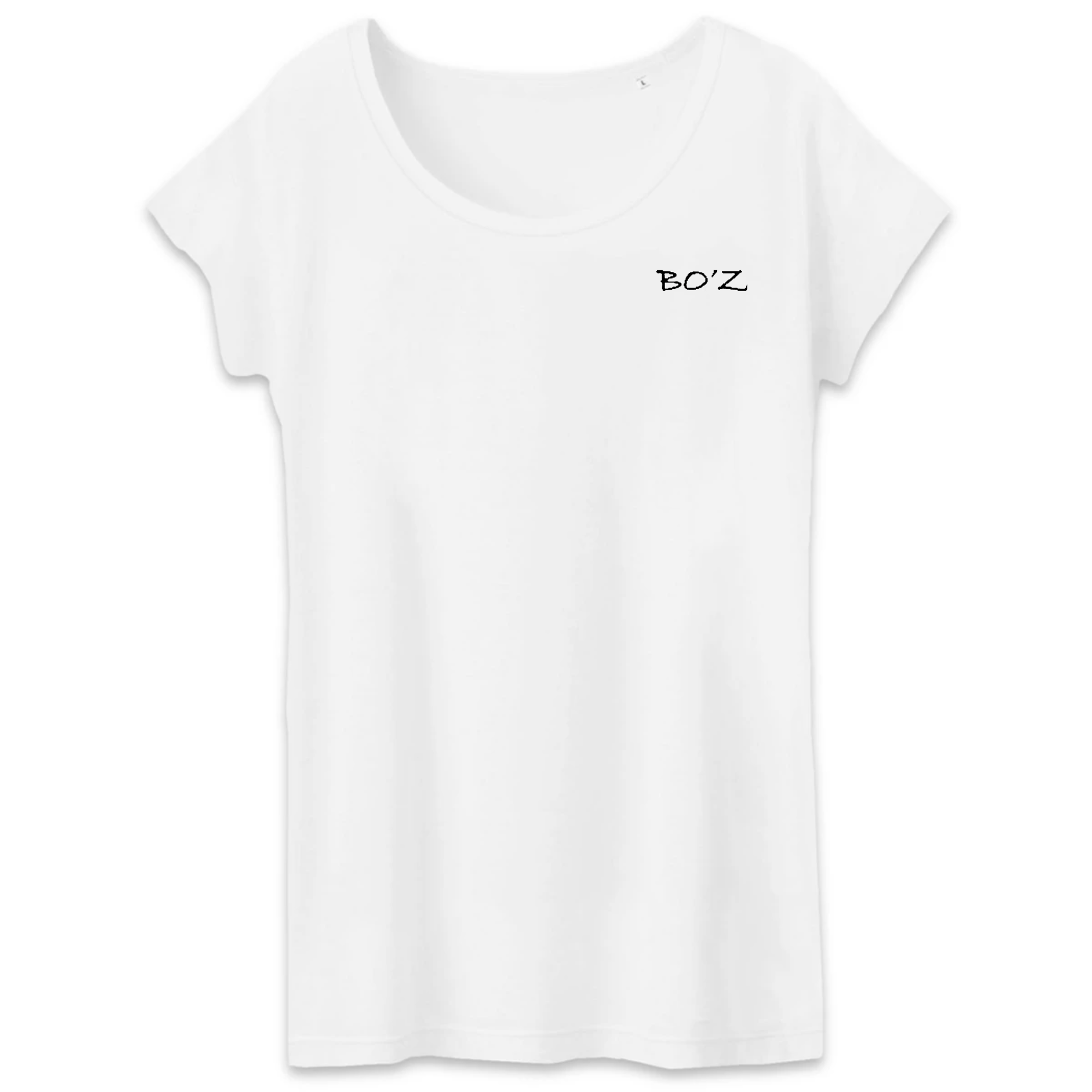 Tee shirt col rond blanc