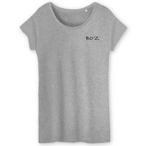 Tee shirt col rond gris