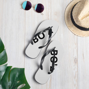 Tongs gris souris