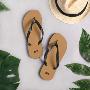 Tongs marron