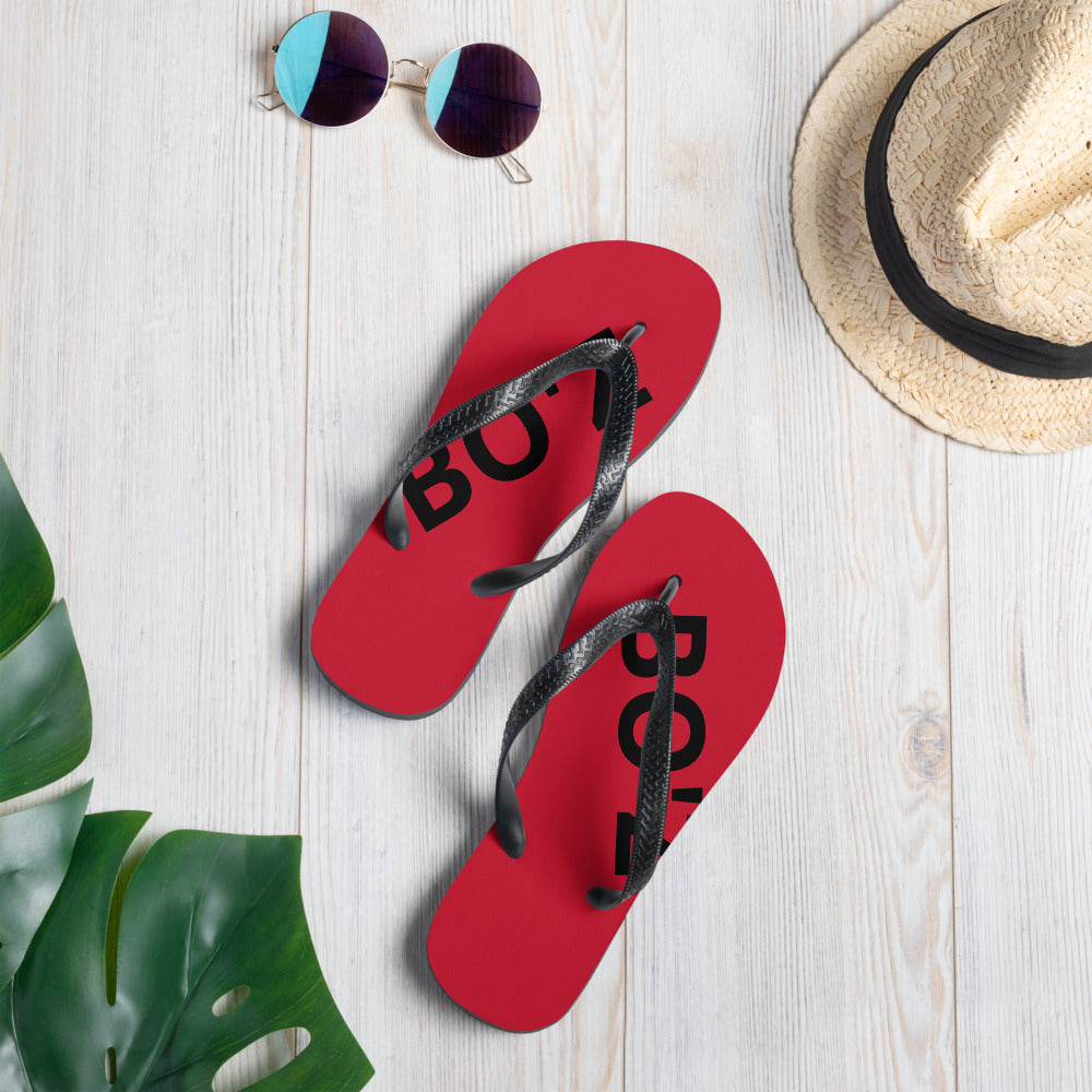 Tongs rouge