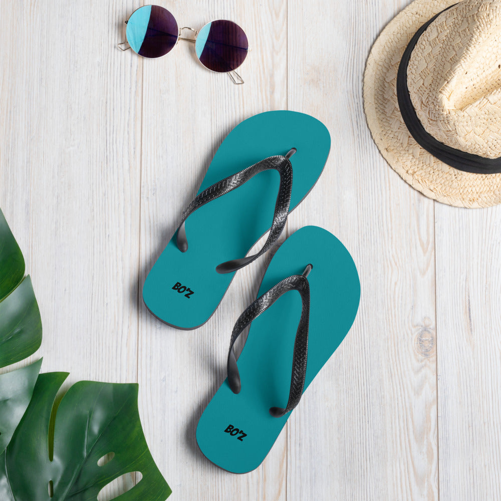 Tongs turquoise