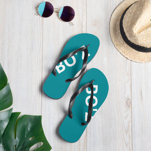 Tongs turquoise