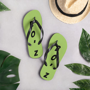Tongs vert pomme
