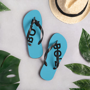 Tongs bleu