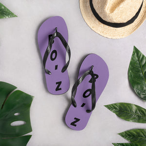 Tongs violette