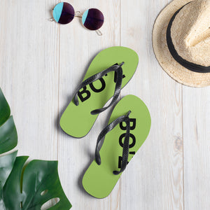 Tongs vert pomme