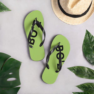 Tongs vert pomme