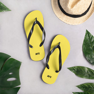 Tongs jaune